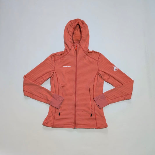 Fleece Jacke von Mammut  (XS Damen) Zip Hoodie Aprikot