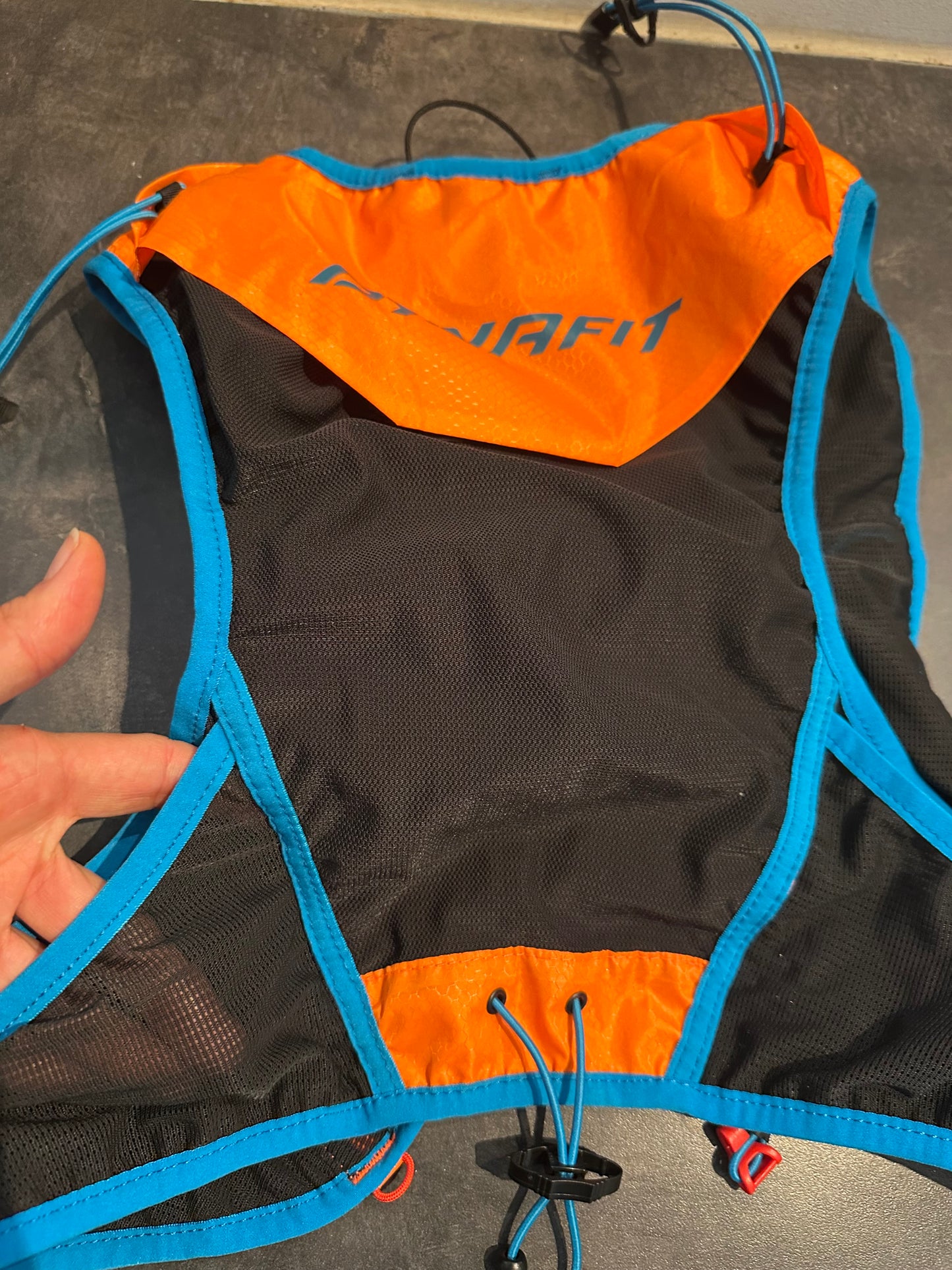 Traillauf Rucksack / Laufweste Dynafit schwarz orange