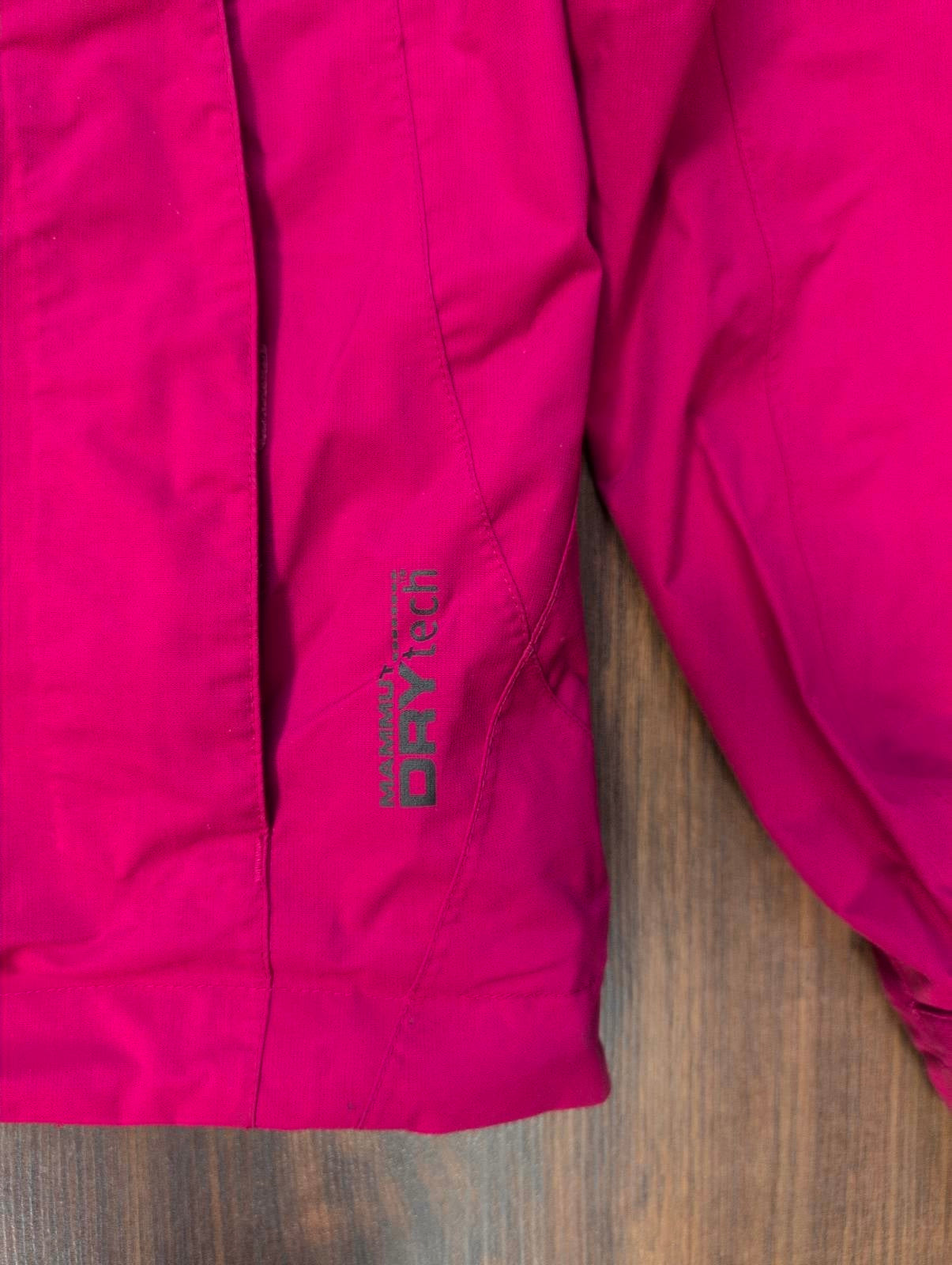 Hardshell Jacke von Mammut (XL Damen) 3-lagig pink wasserdicht - wanderlich.com