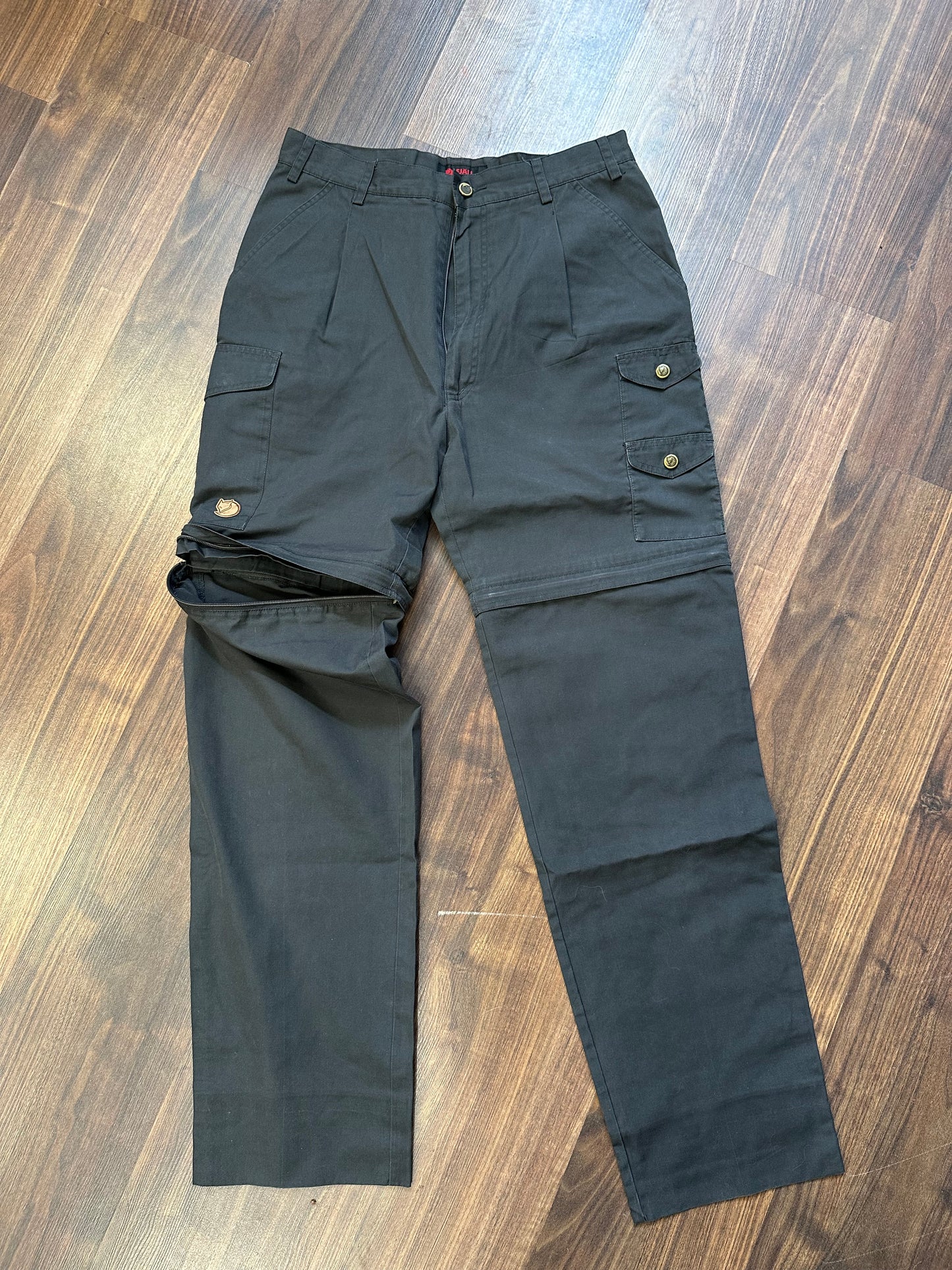 Zip Off 2in1 Hose von Fjällräven (L / 40 Damen) G-1000 grau