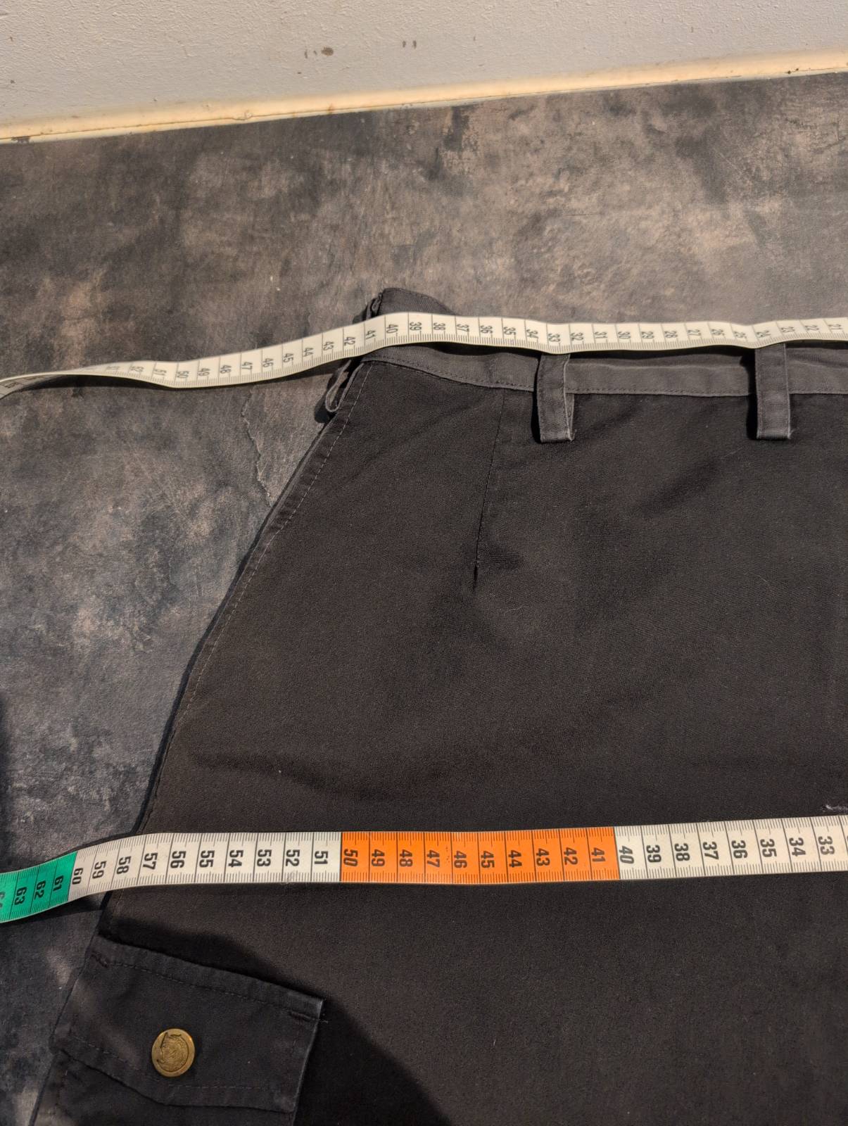 Fjällräven Barents Hose (M /48 Herren) Anthrazit schwarz