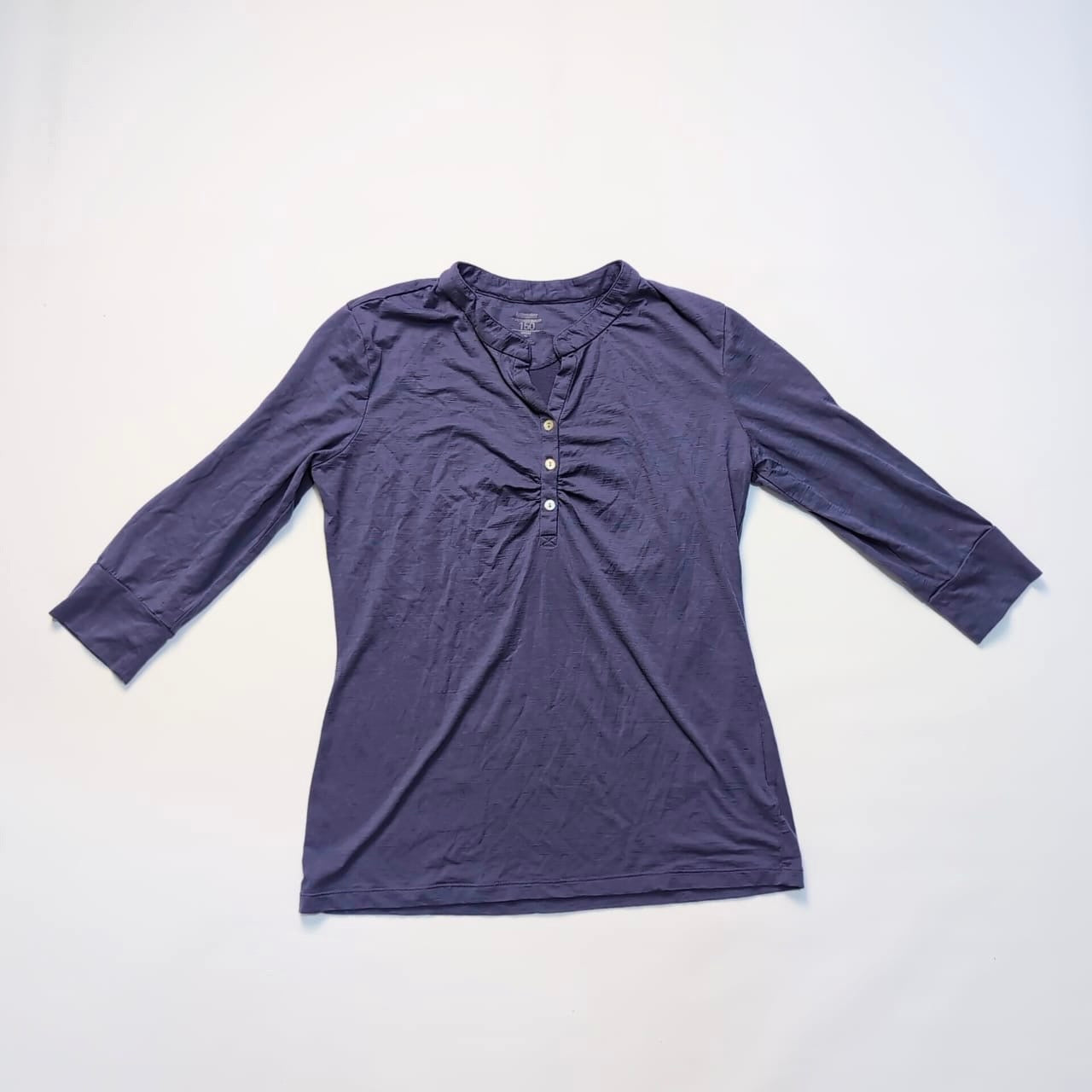Longsleeve Icebreaker Merino (XL Damen) lila Ärmel 2/3