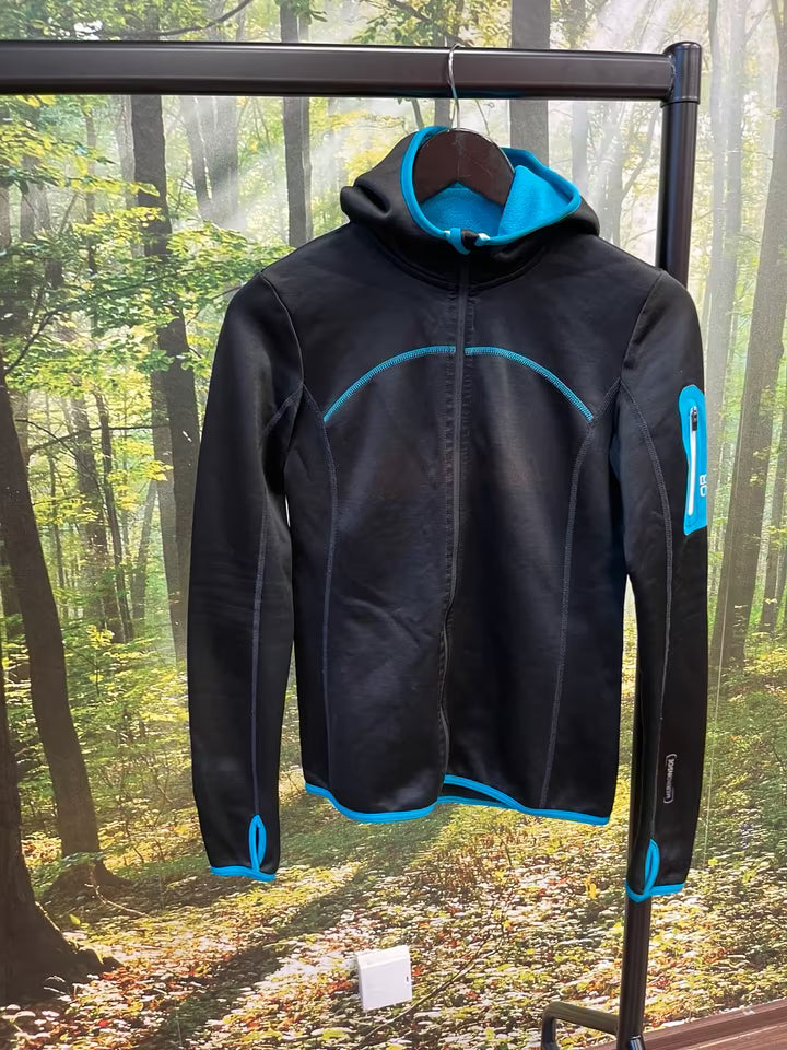Ortovox Merino Zip Jacke (M Damen) Kapuzenjacke schwarz