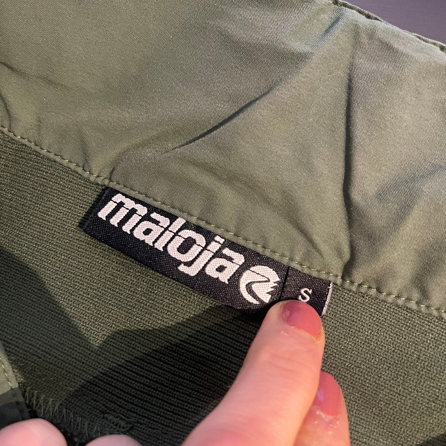 Wander / MTB Shorts von Maloja (S Damen) Capri Hose dunkelgrün khaki