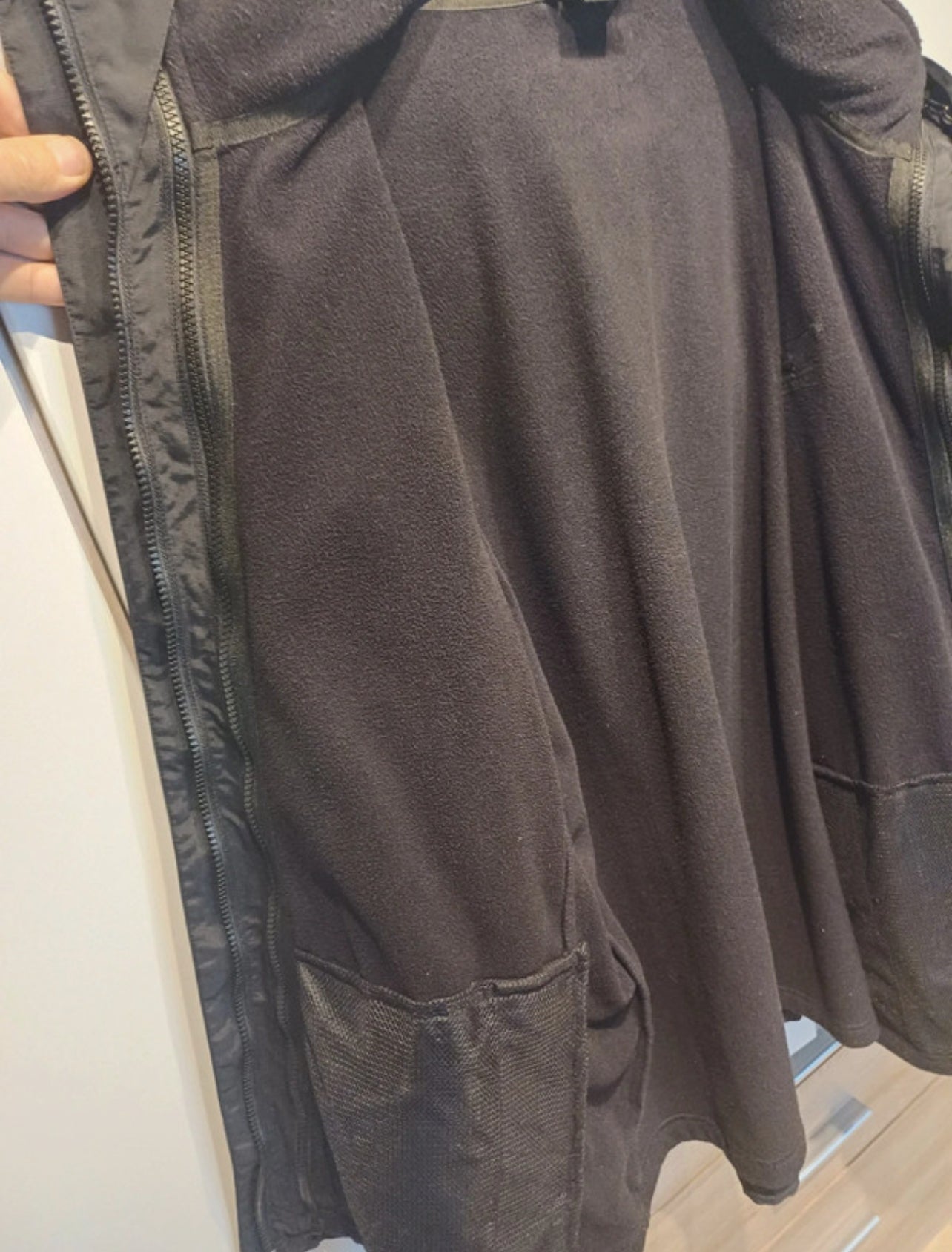 3in1 Jacke von Salewa (XXL Herren) Regenjacke + Fleece schwarz