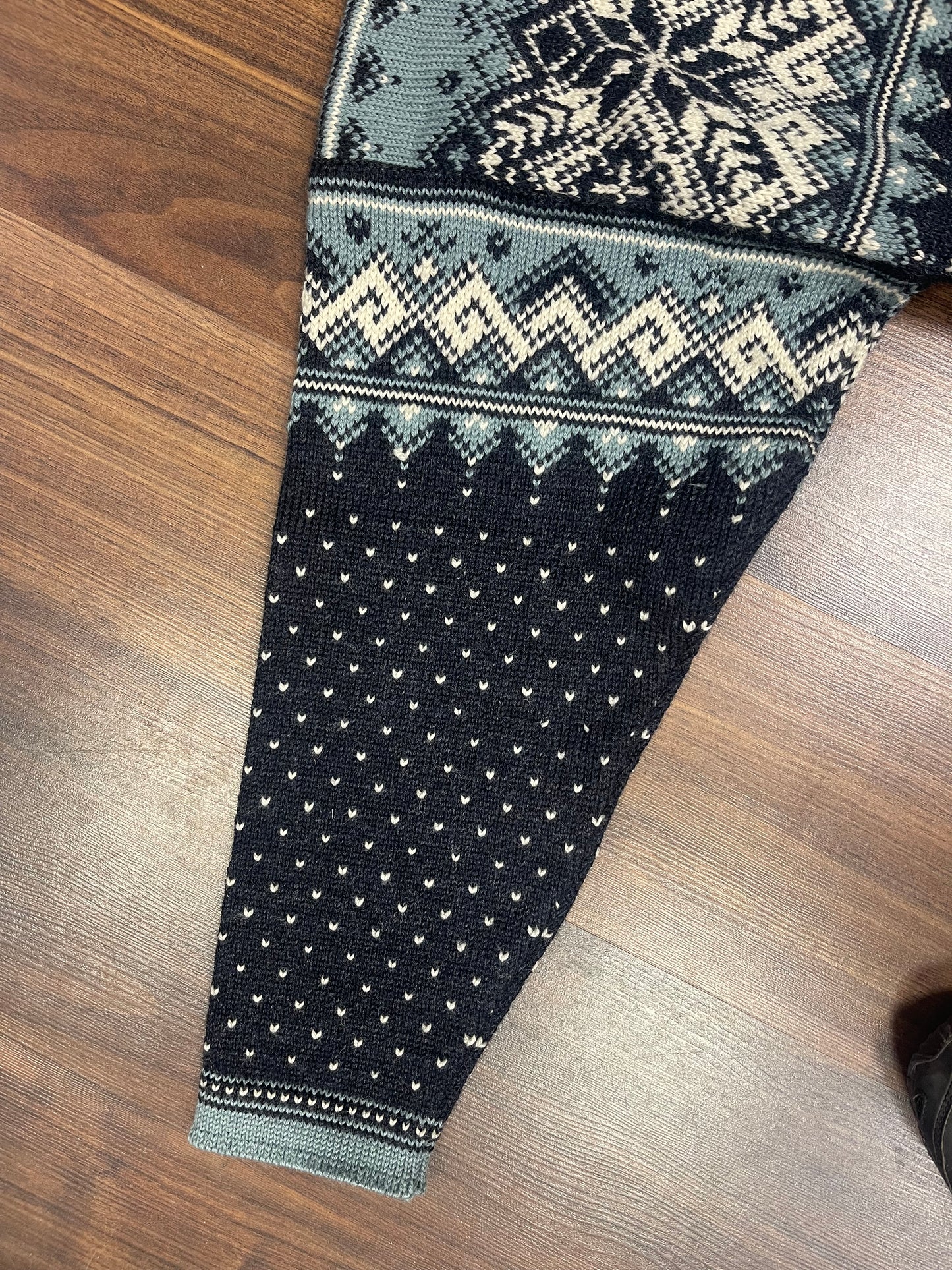 Pullover von Dale of Norway Wolle (XXL Herren) schwarz grau