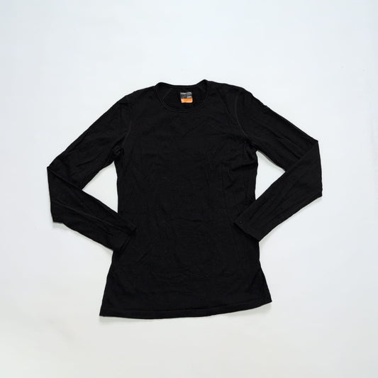 Merino 200 Longsleeve Icebreaker (M Damen) schwarz