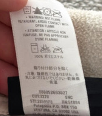 Patagonia Plaid Jacke / Hemd-Mantel (M Damen) beige Karo