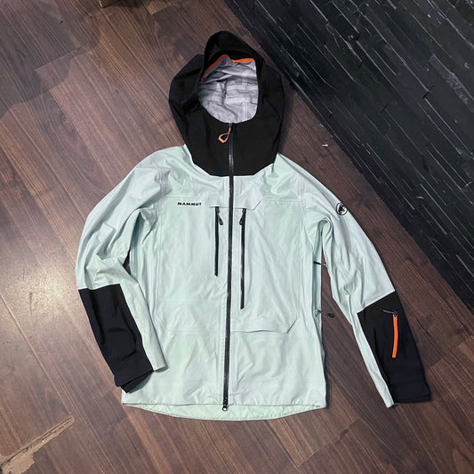 Alpine Jacke von Mammut (S Herren) mintgrün schwarz