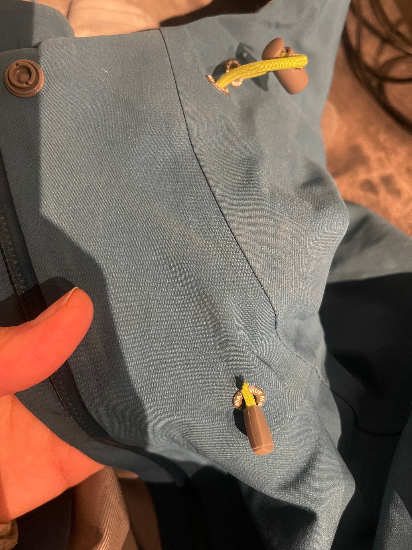 3L Hardshell Jacke von Mammut (S Damen) türkis blau