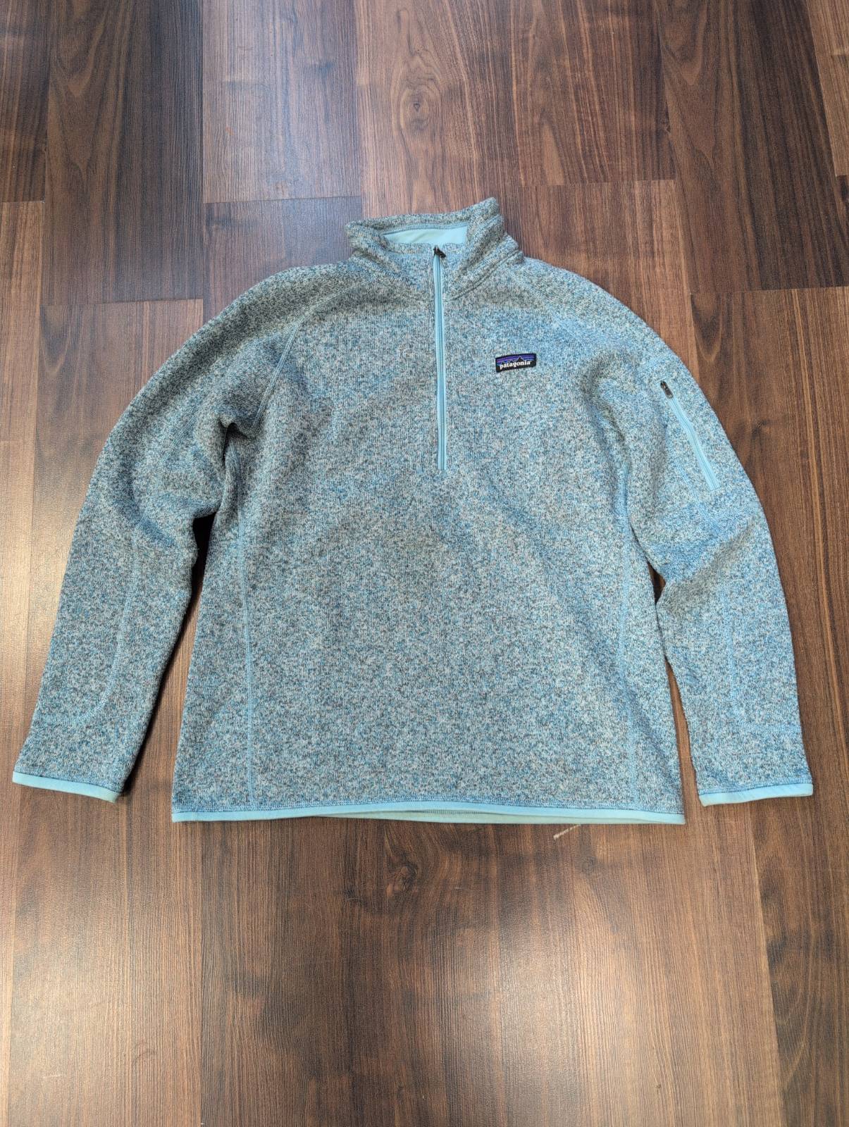 Fleece Pullover Patagonia (L Damen) Better Sweater blau