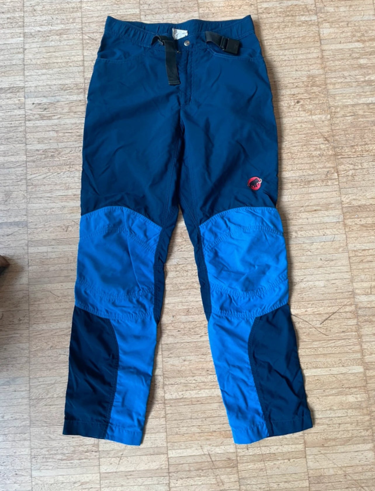 Trekking / Kletter Hose von Mammut (M Herren) blau