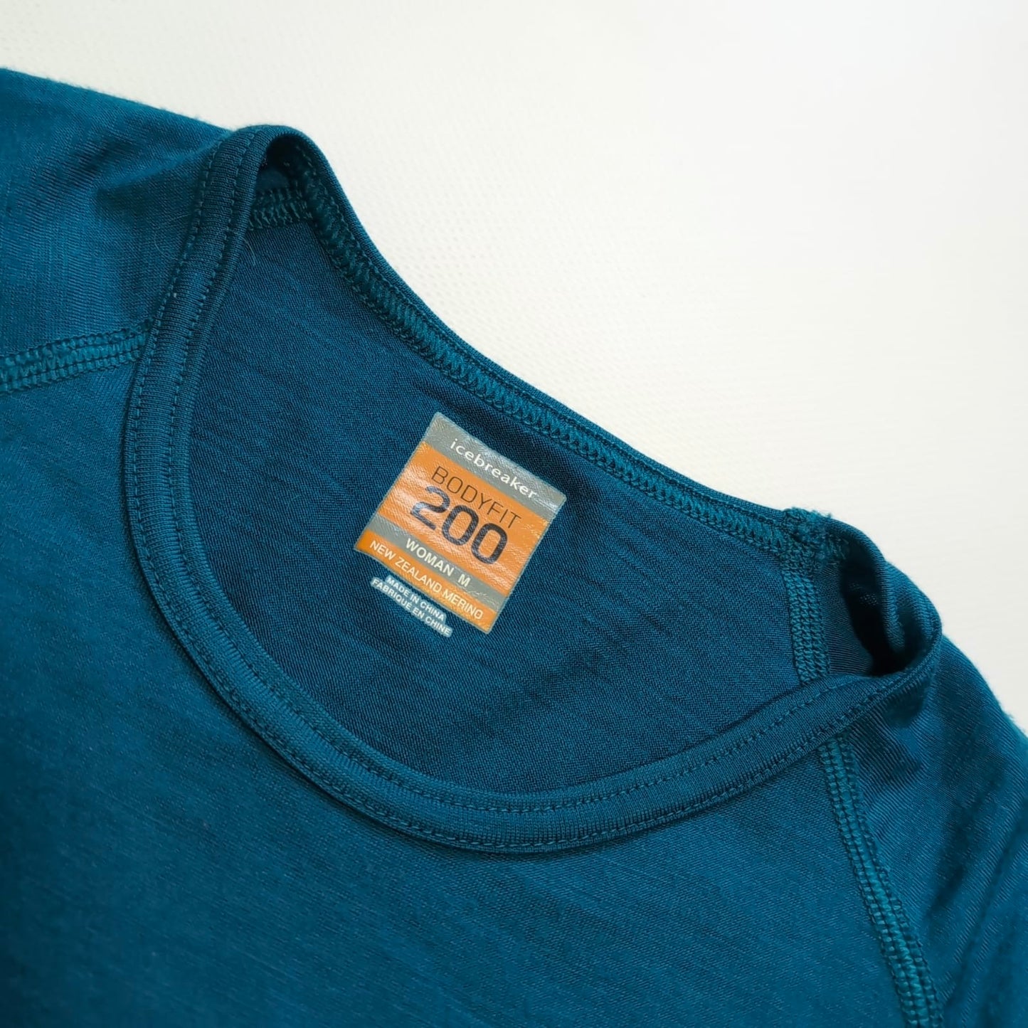 Merino Longsleeve Icebreaker (M Damen) 200 Baselayer türkis blau