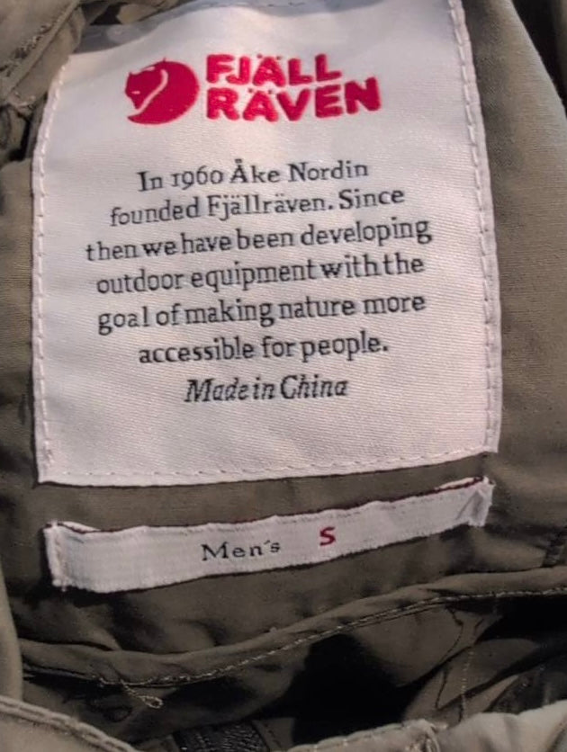 Fjällräven Regen Jacke (S Herren) HIGH COAST khaki - wanderlich.com
