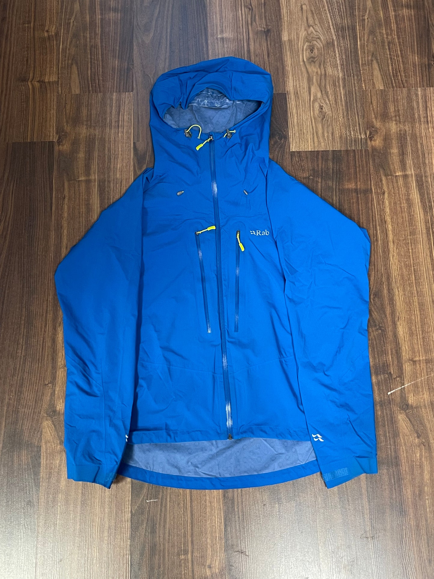 Ultraleichte Regenjacke von Rab (XL :52 Herren) blau