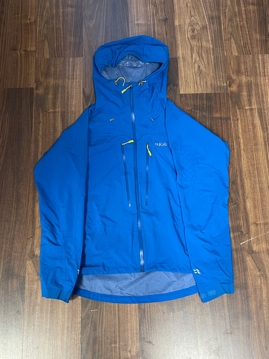 Ultraleichte Regenjacke von Rab (XL :52 Herren) blau