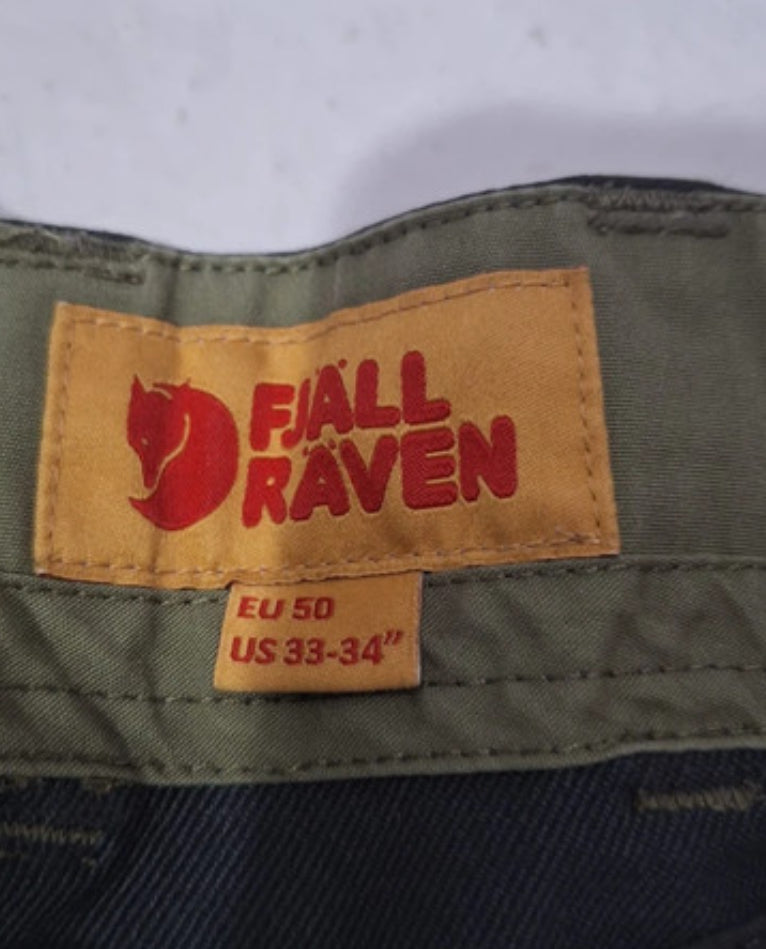 Hose von Fjällräven Keb G-1000 (L Herren) khaki schwarz