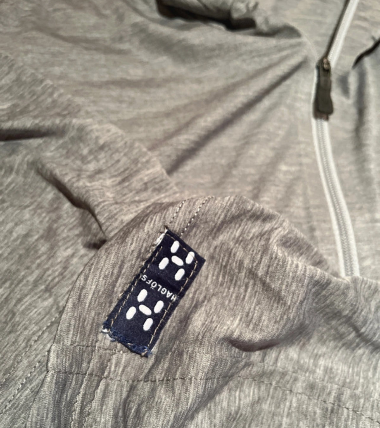 Half Zip T-Shirt von Haglöfs (L Herren) grau