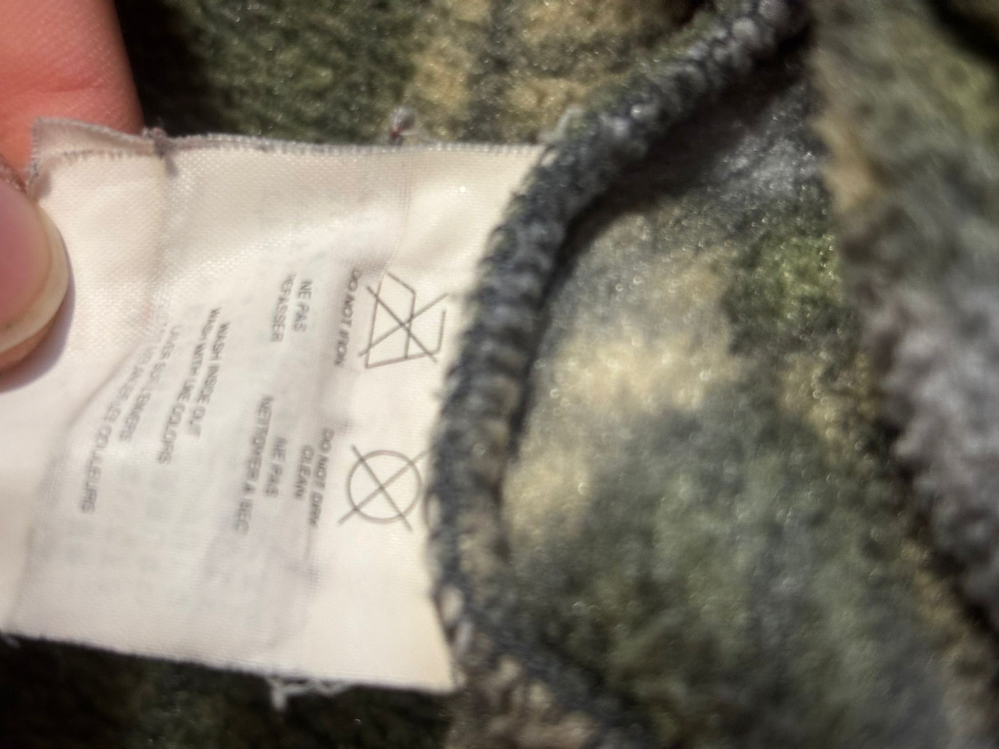 Fleece Pullover von Patagonia (M Herren / L Damen) Synchilla grün gemustert - wanderlich.com