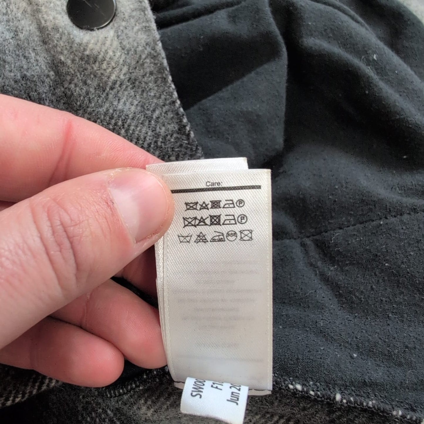 Heavyweight Hemd von Smartwool (S Damen) Merinowolle grau kariert - wanderlich.com
