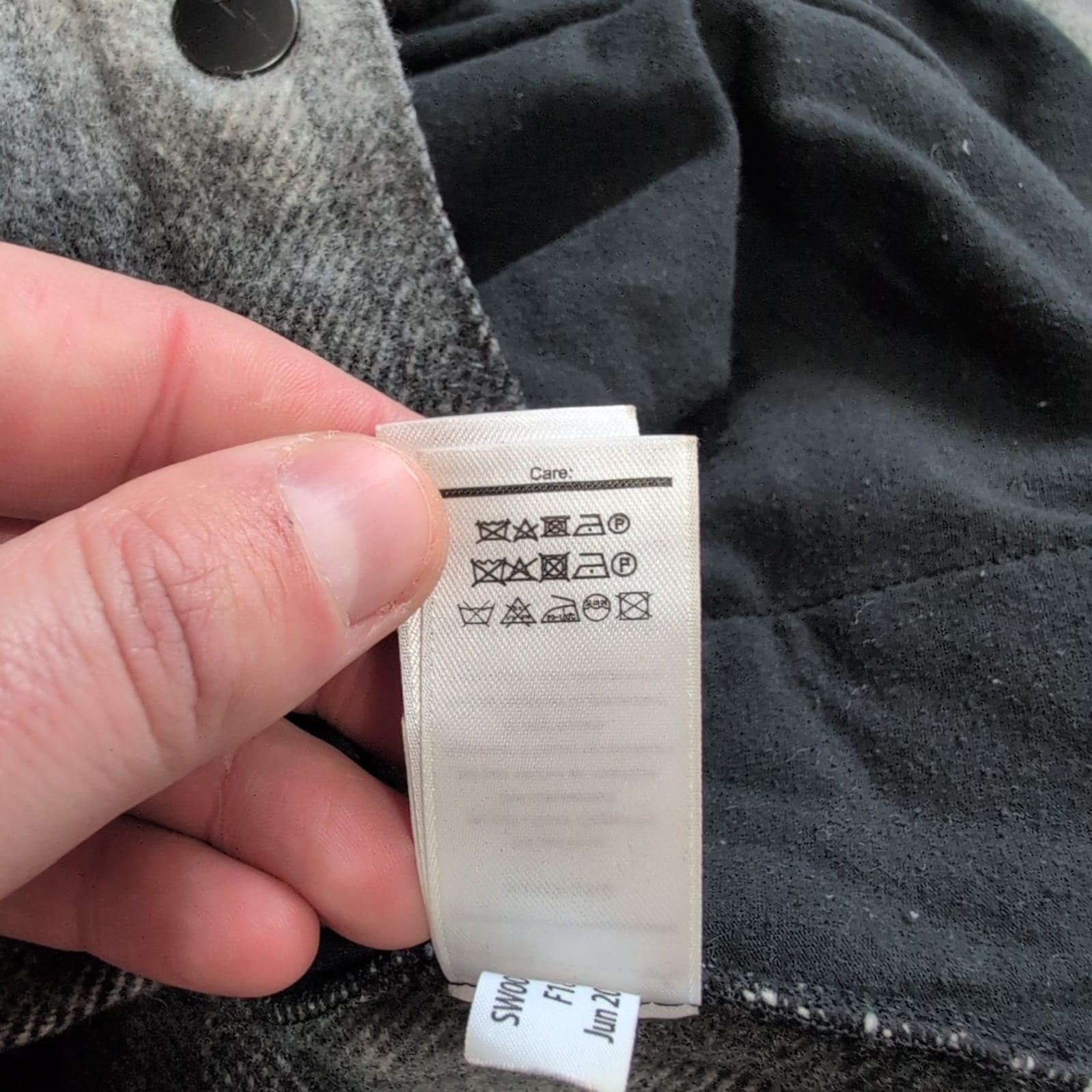 Heavyweight Hemd von Smartwool (S Damen) Merinowolle grau kariert - wanderlich.com