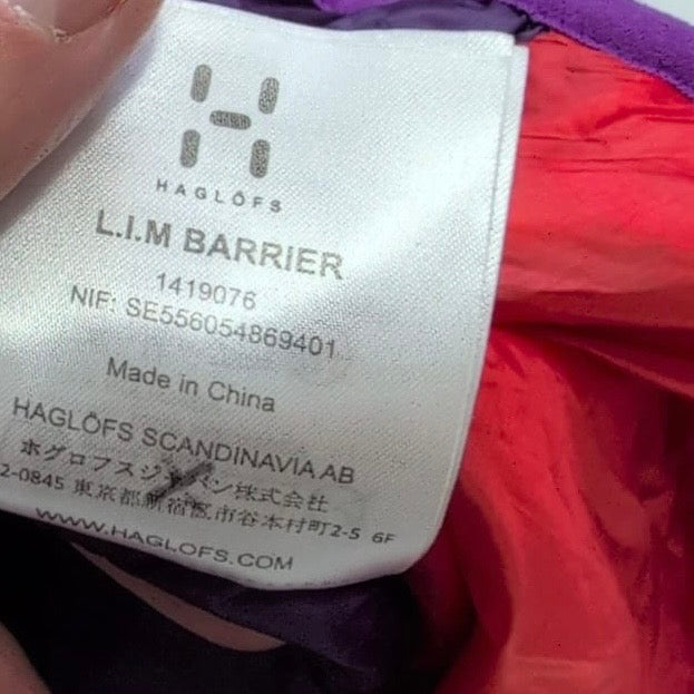 Ultraleichte Isolations Jacke von Haglöfs (M Damen) Kunstdaune lila