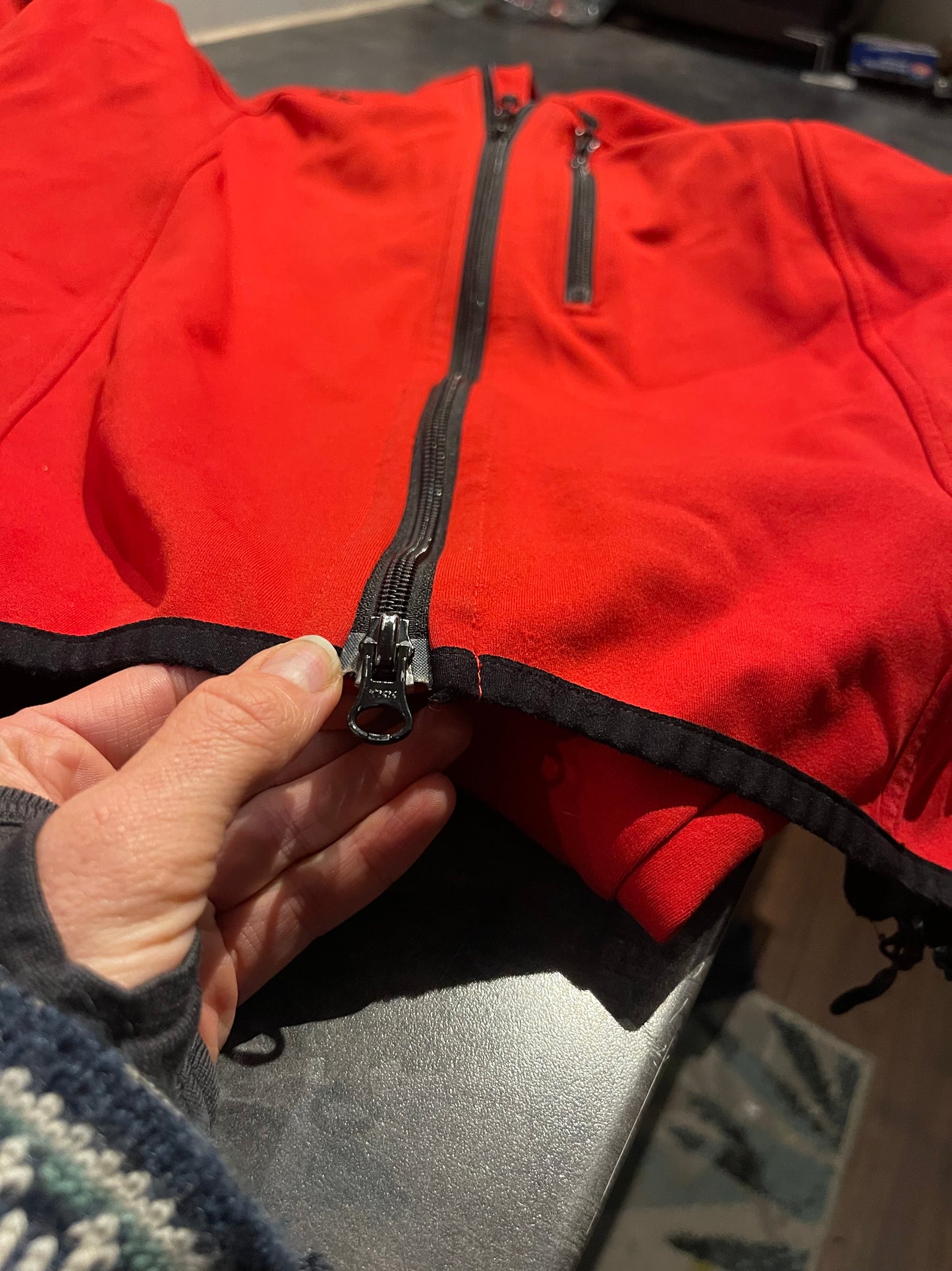 Windstopper Jacke von Mammut (L Herren) Sotfshell rot