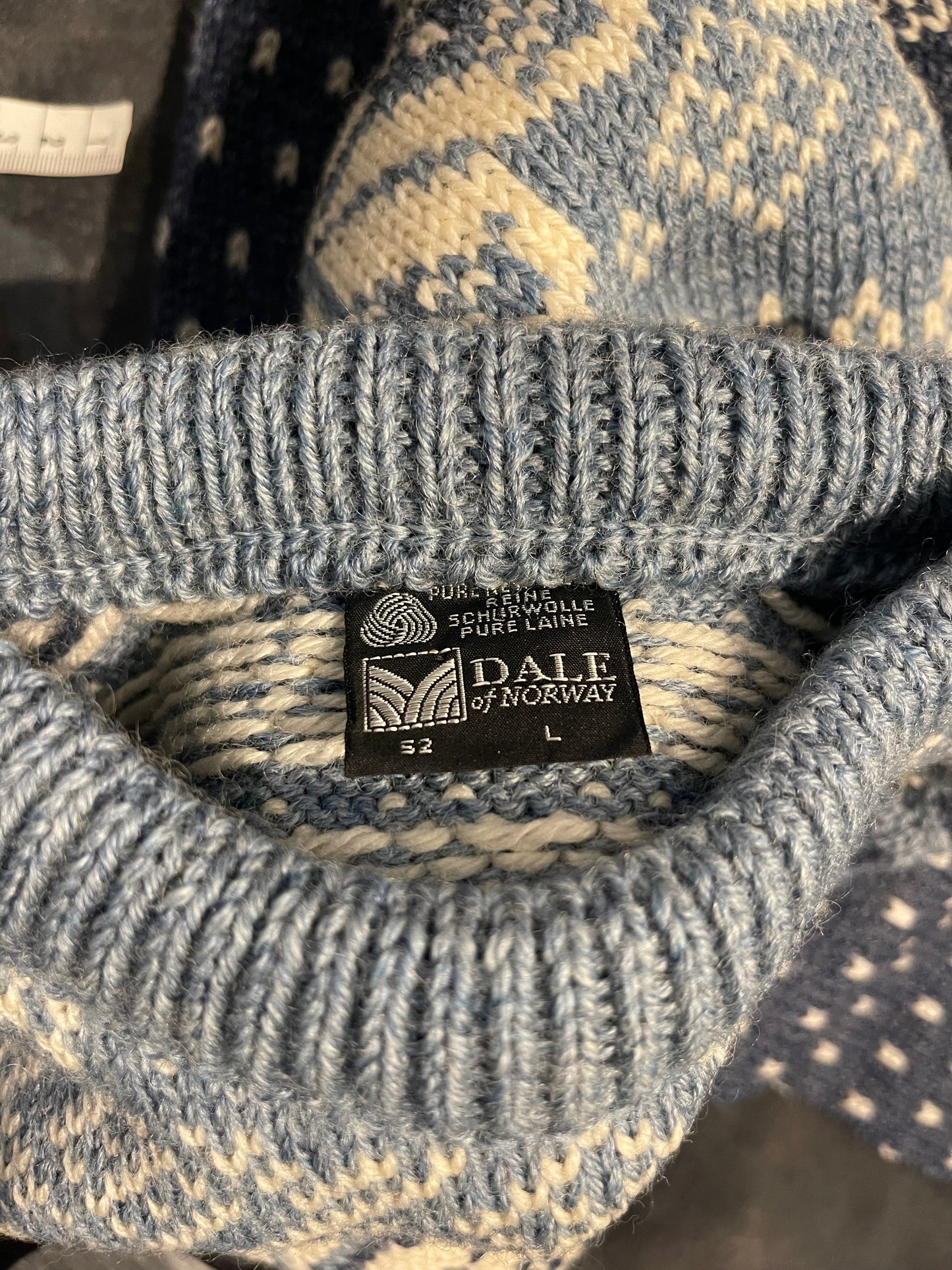 Strick Pullover von Dale of Norway (L Herren) blau