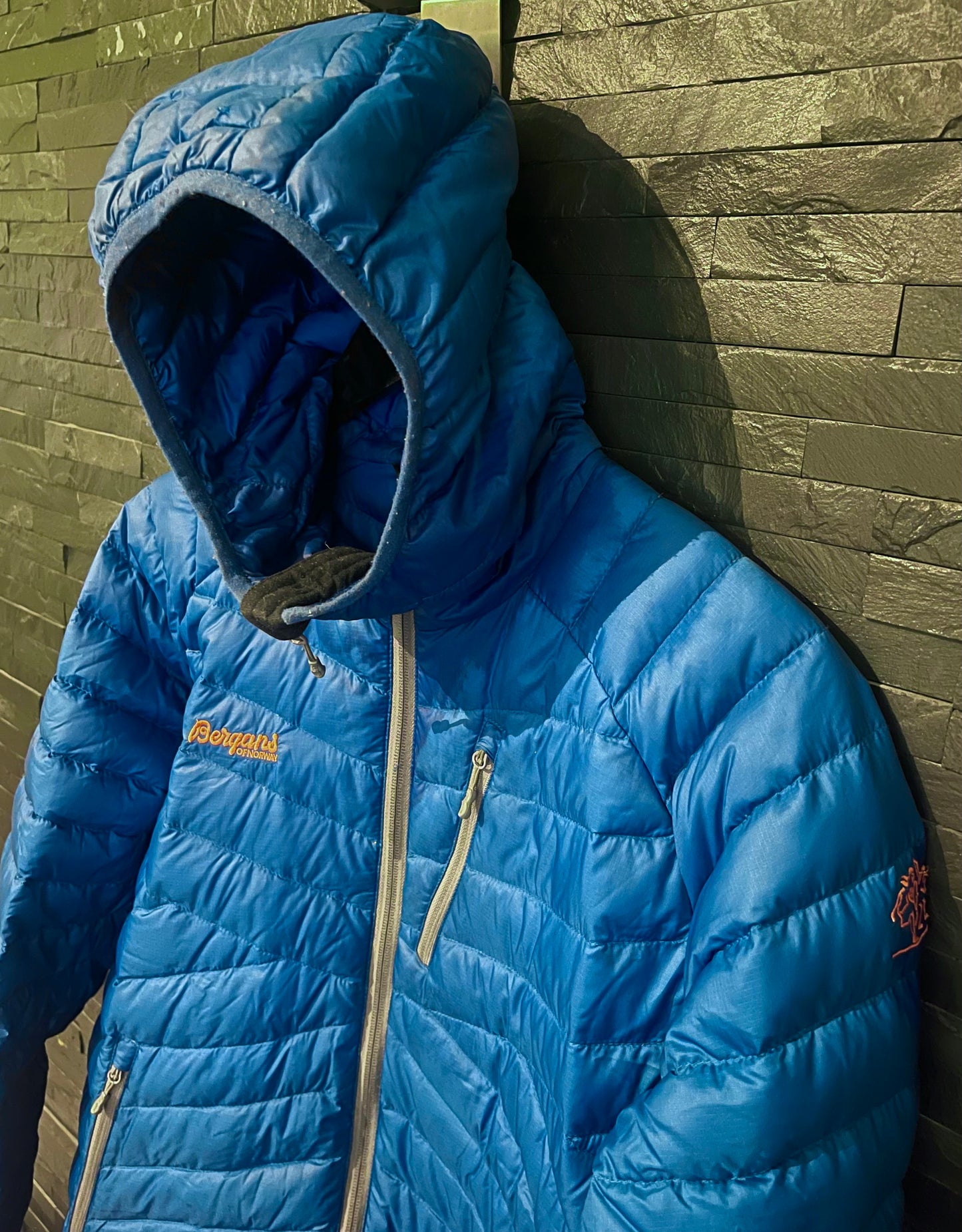 Daunen Jacke von Bergans (M Herren) blau