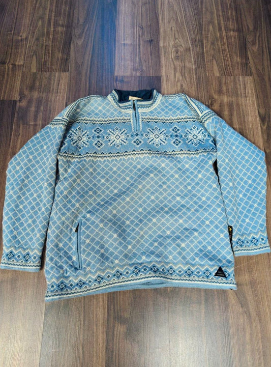 2-Lagen Pullover Dale of Norway (XL) Wind Membrane blau