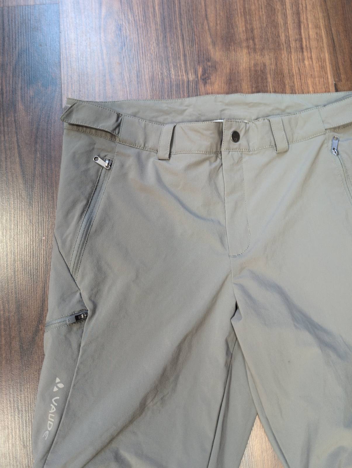 Zip Off Hose von Vaude (M: 50 Herren) 2in1 elastisch grau - wanderlich.com