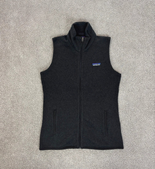 Strickoptik Fleece Weste von Patagonia (XS Damen) Better Sweater schwarz