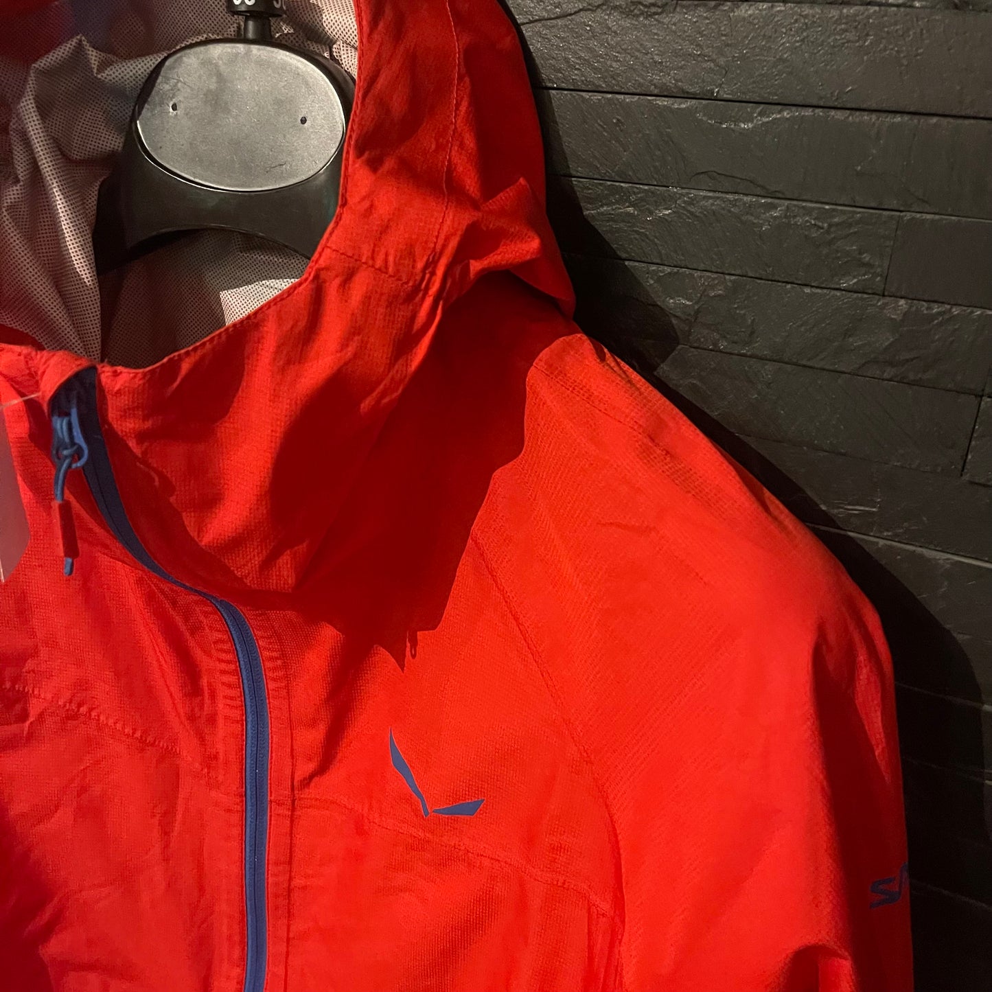 2-lagige Regen Jacke von Salewa (L Herren) Hardshell orange