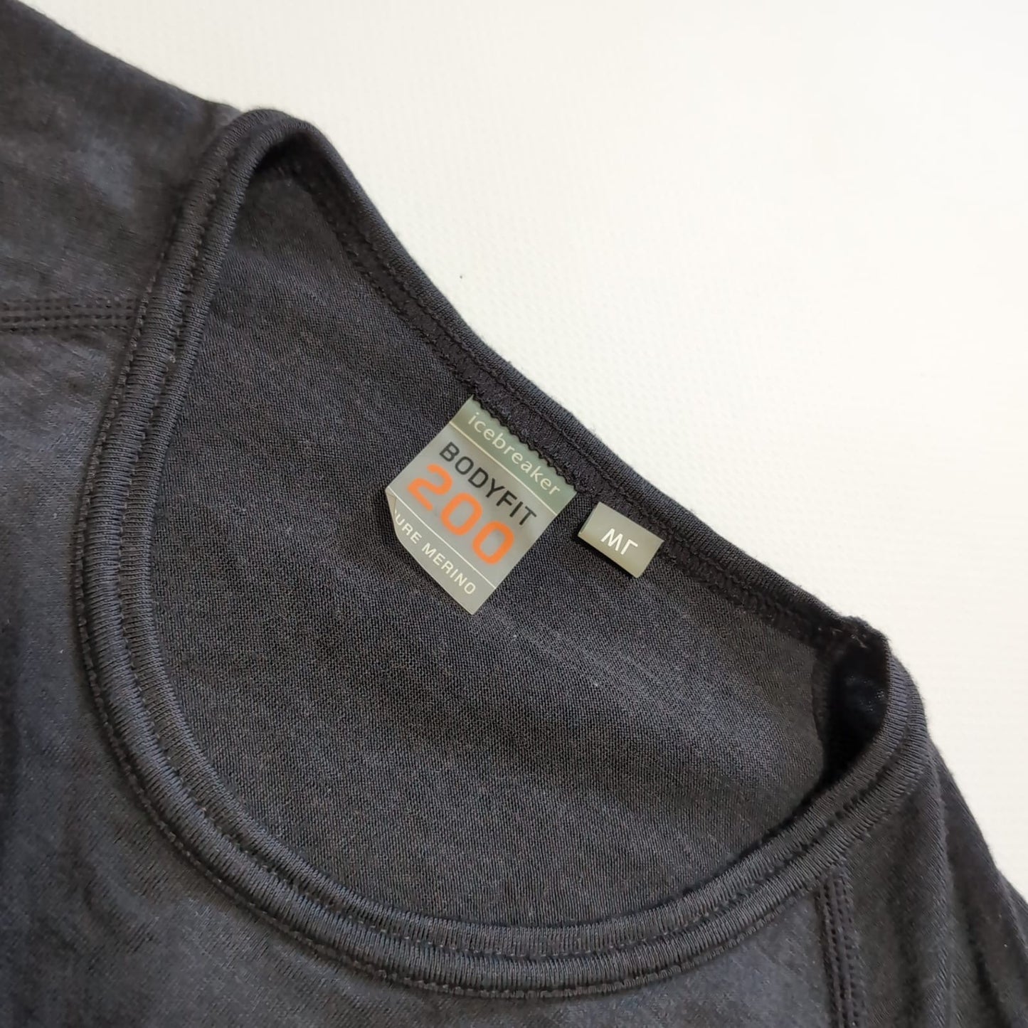 Longsleeve Icebreaker Merino 200 (L Damen) Baselayer grau