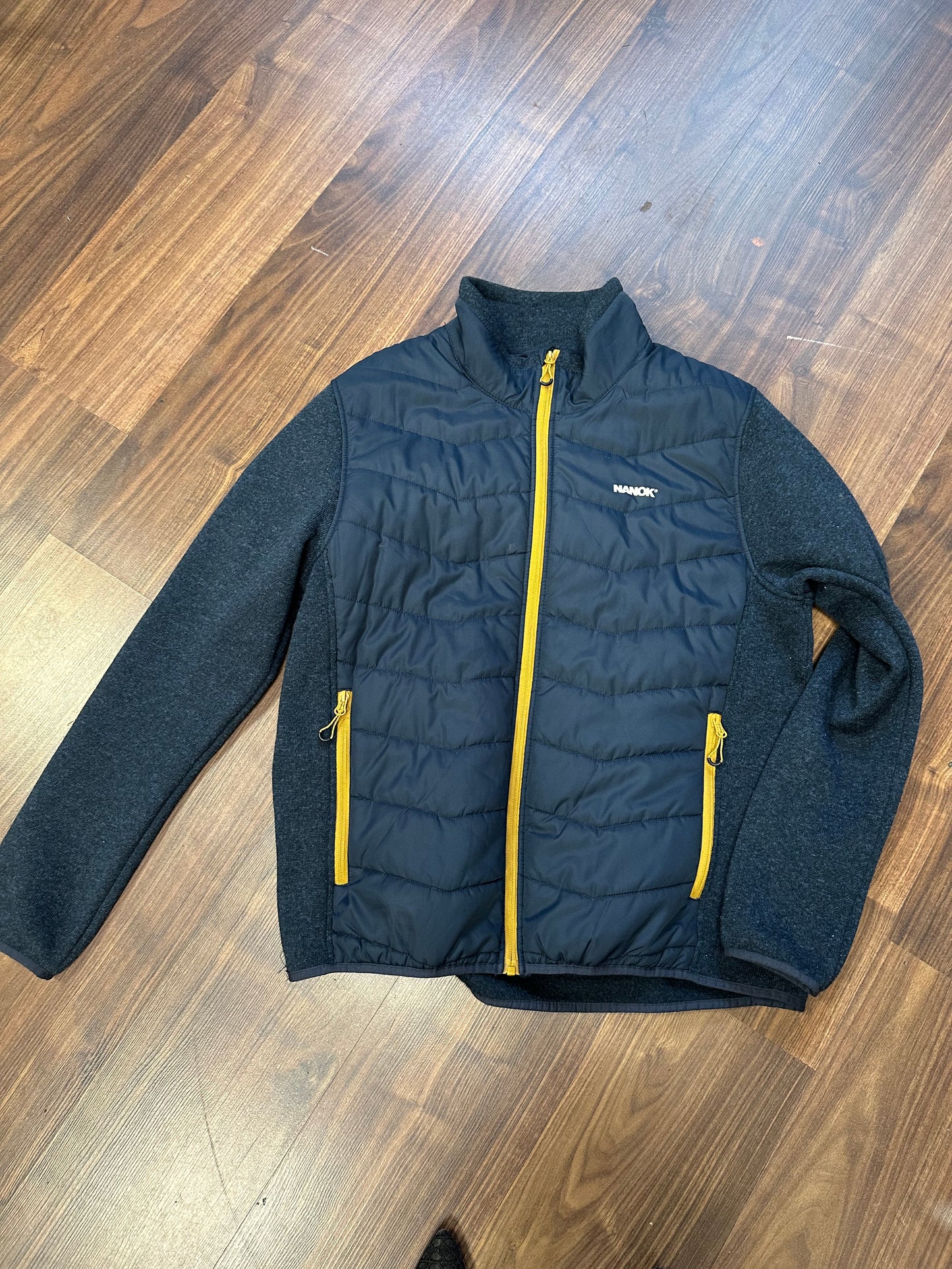 Hybride Jacke von Nanok (XXL Herren) Stepp Isolation dunkelblau
