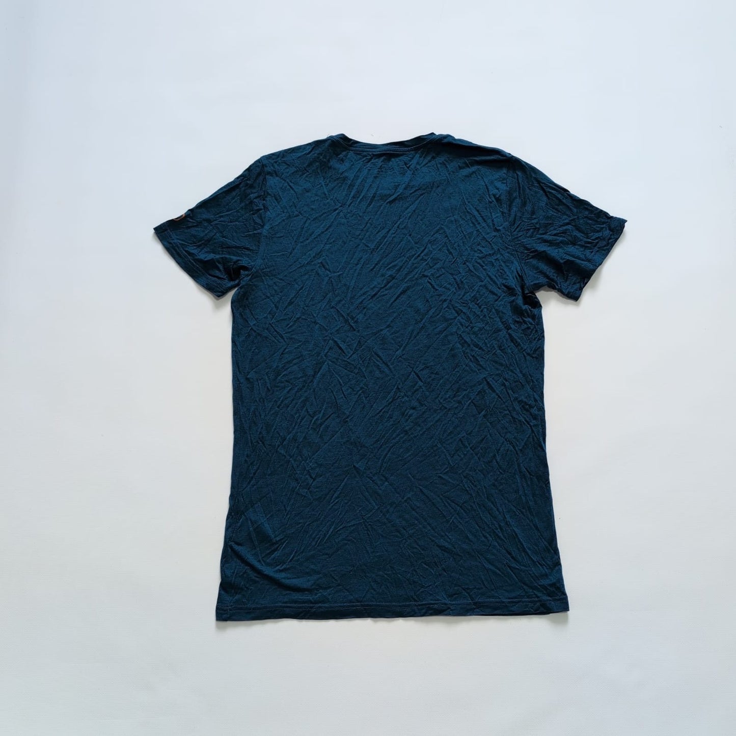 Merino T-Shirt von Ortovox (M Herren) blau mit Print