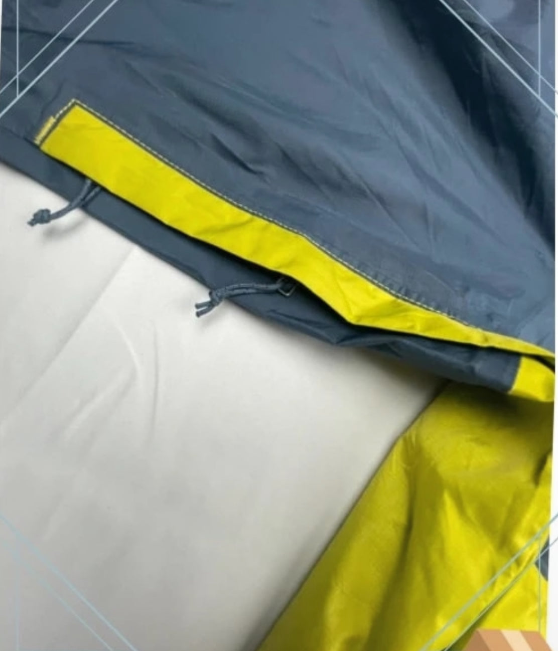 Regen Jacke von Patagonia (S Herren) Hardshell grün dunkelblau