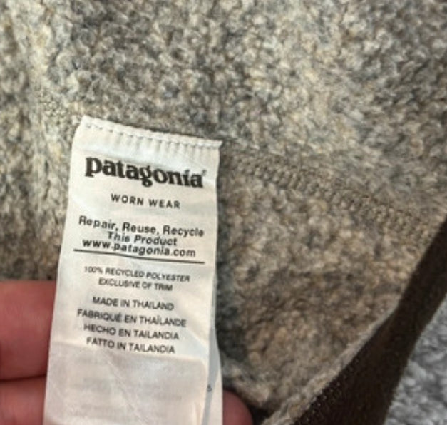 Pullover Patagonia (L Herren) Better Sweater Fleece beige braun