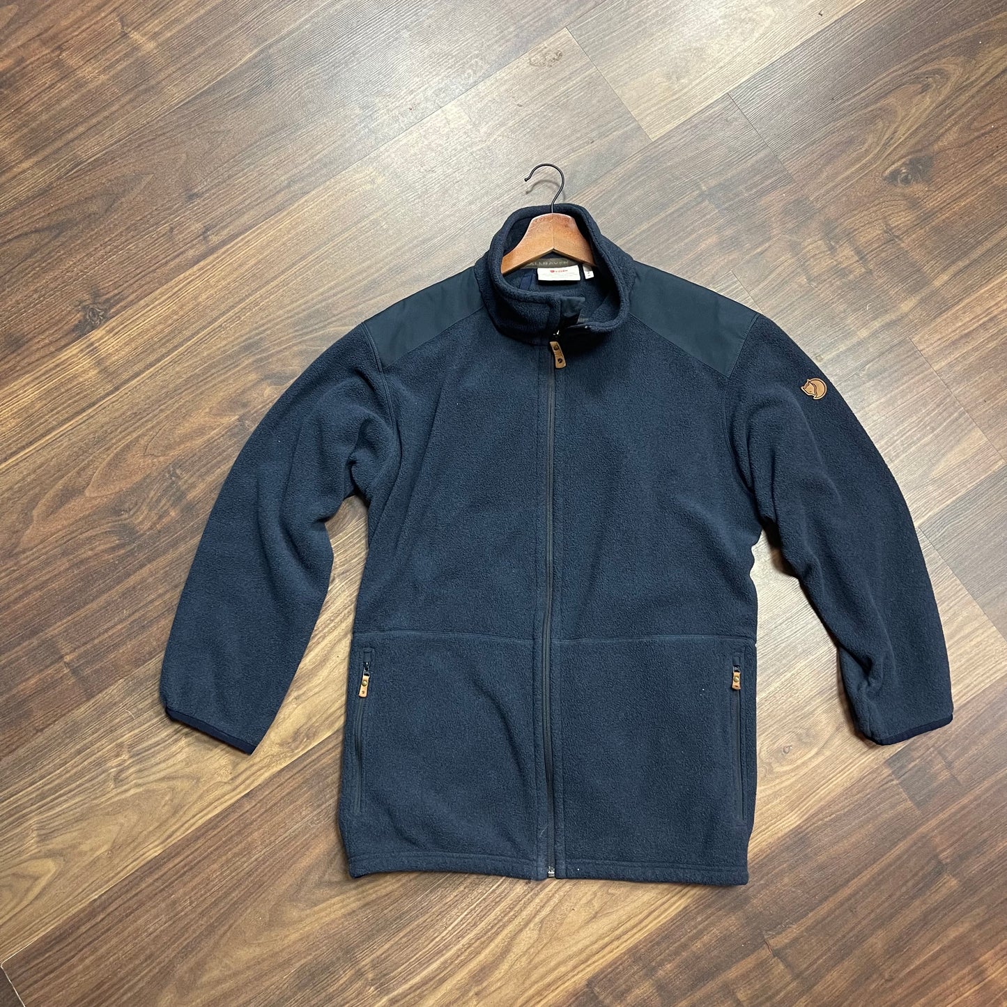 Dunkelblaue Fleecejacke von Fjällräven L / XL