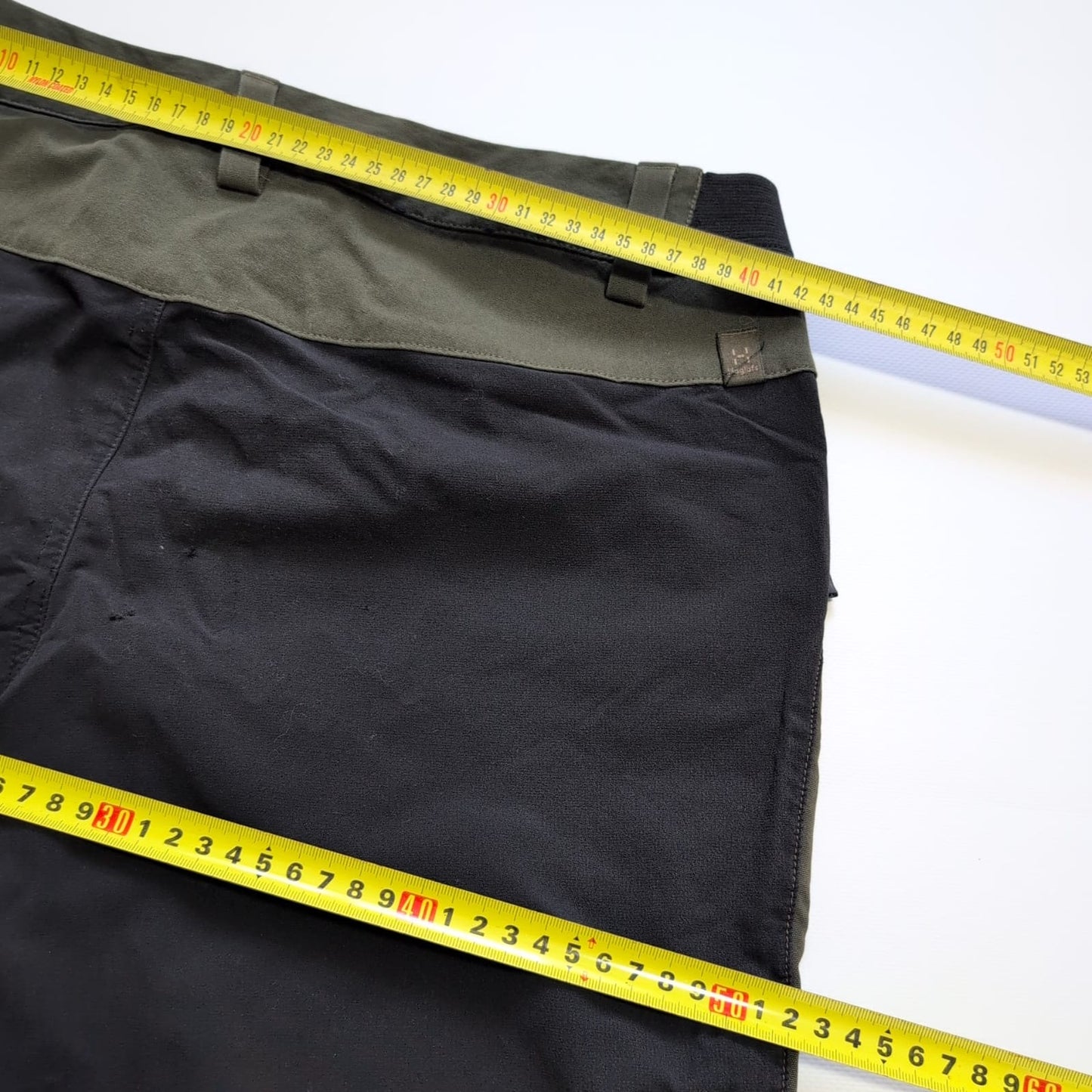 Touren Hose von Haglöfs (M Herren) grau schwarz