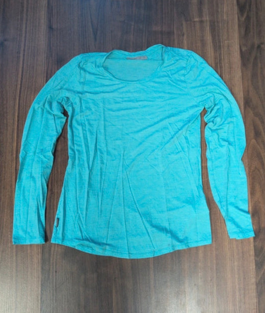 Longsleeve Icebreaker Merino (S Damen) türkis blau
