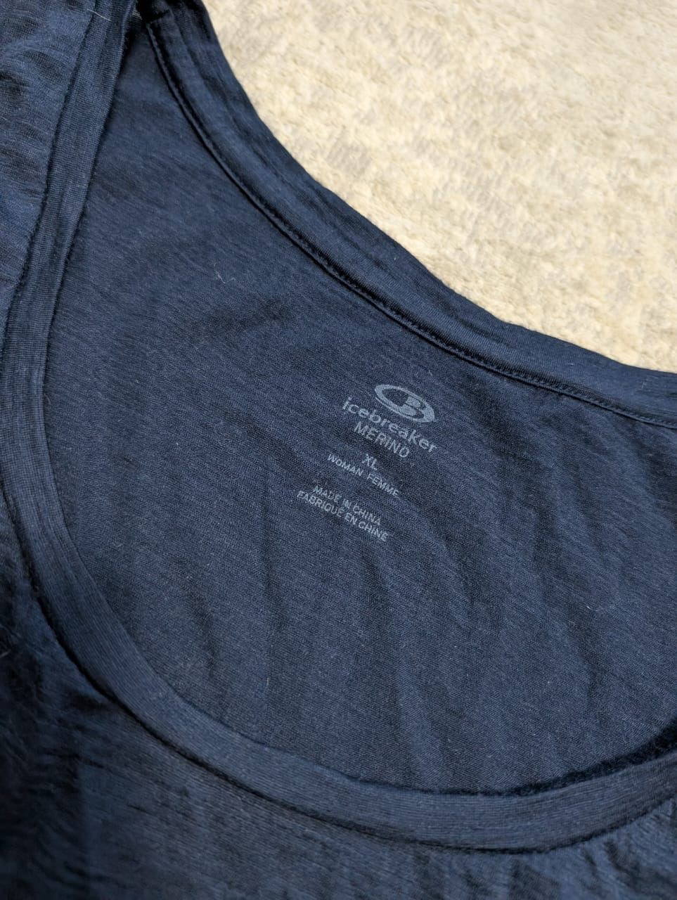 Merino Tank Top von Icebreaker XL dunkelblau