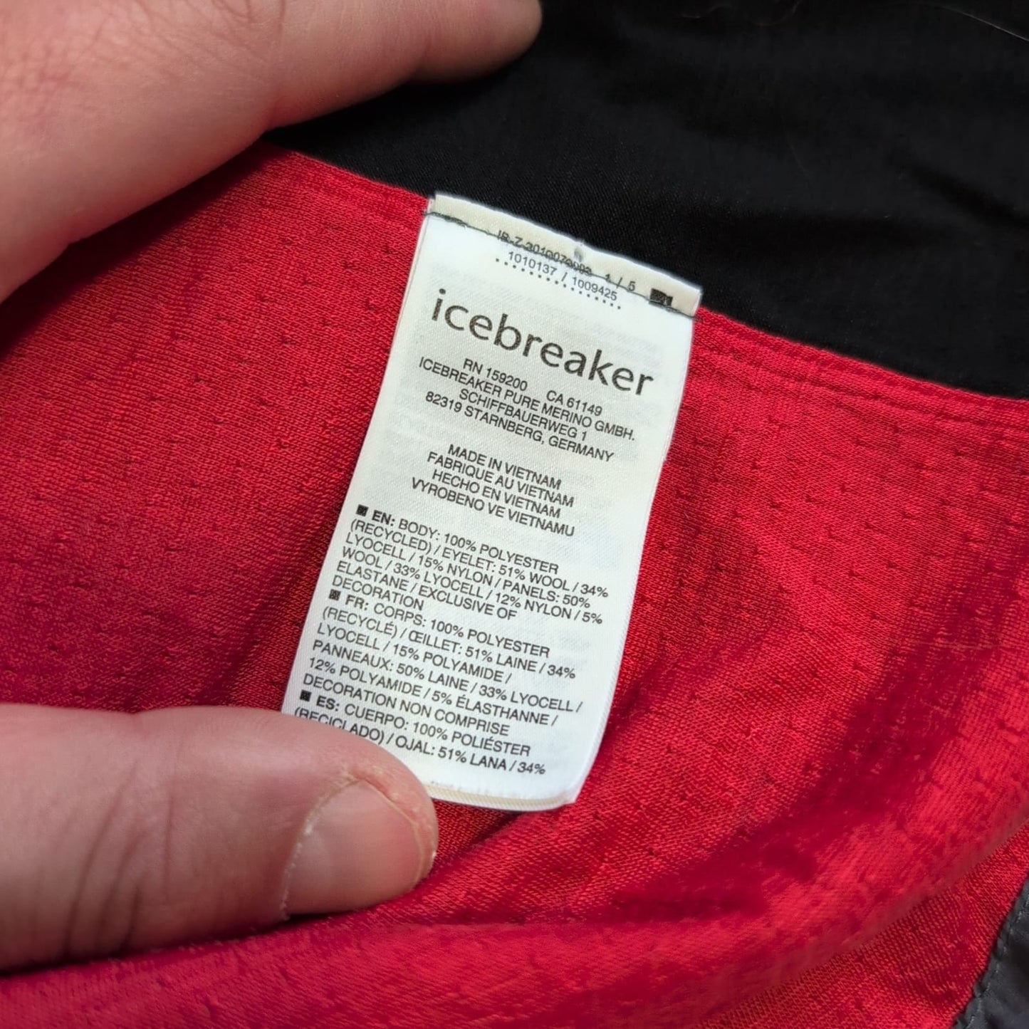 2-lagen Weste von Icebreaker Merino Nylon (M Damen) grau - wanderlich.com