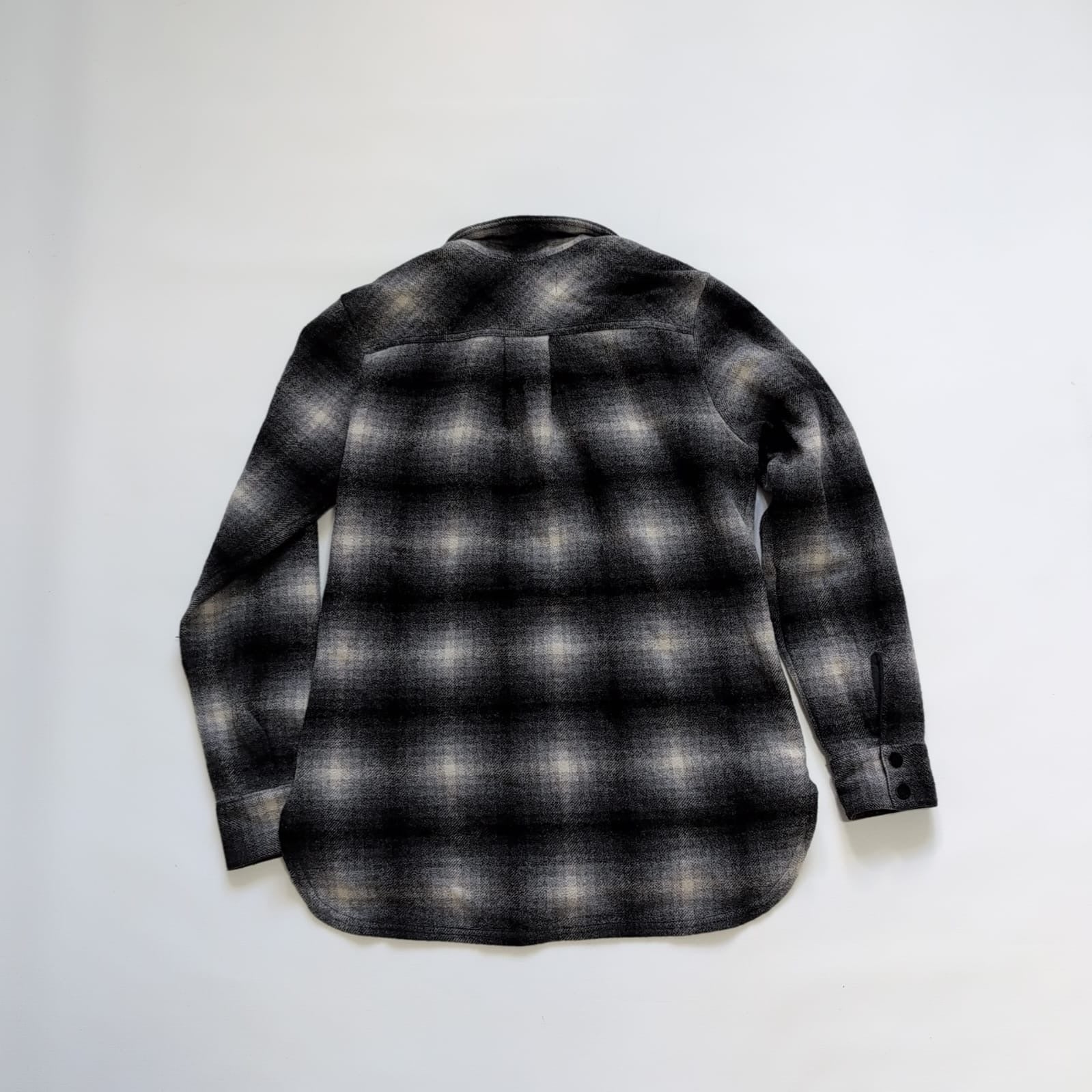 Heavyweight Hemd von Smartwool (S Damen) Merinowolle grau kariert - wanderlich.com