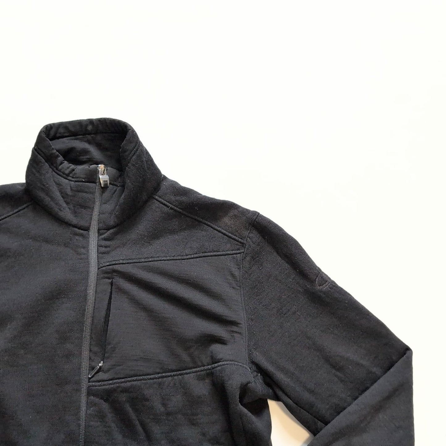 Zip Jacke von Icebreaker pure Merino 320 (Damen M bis L) schwarz