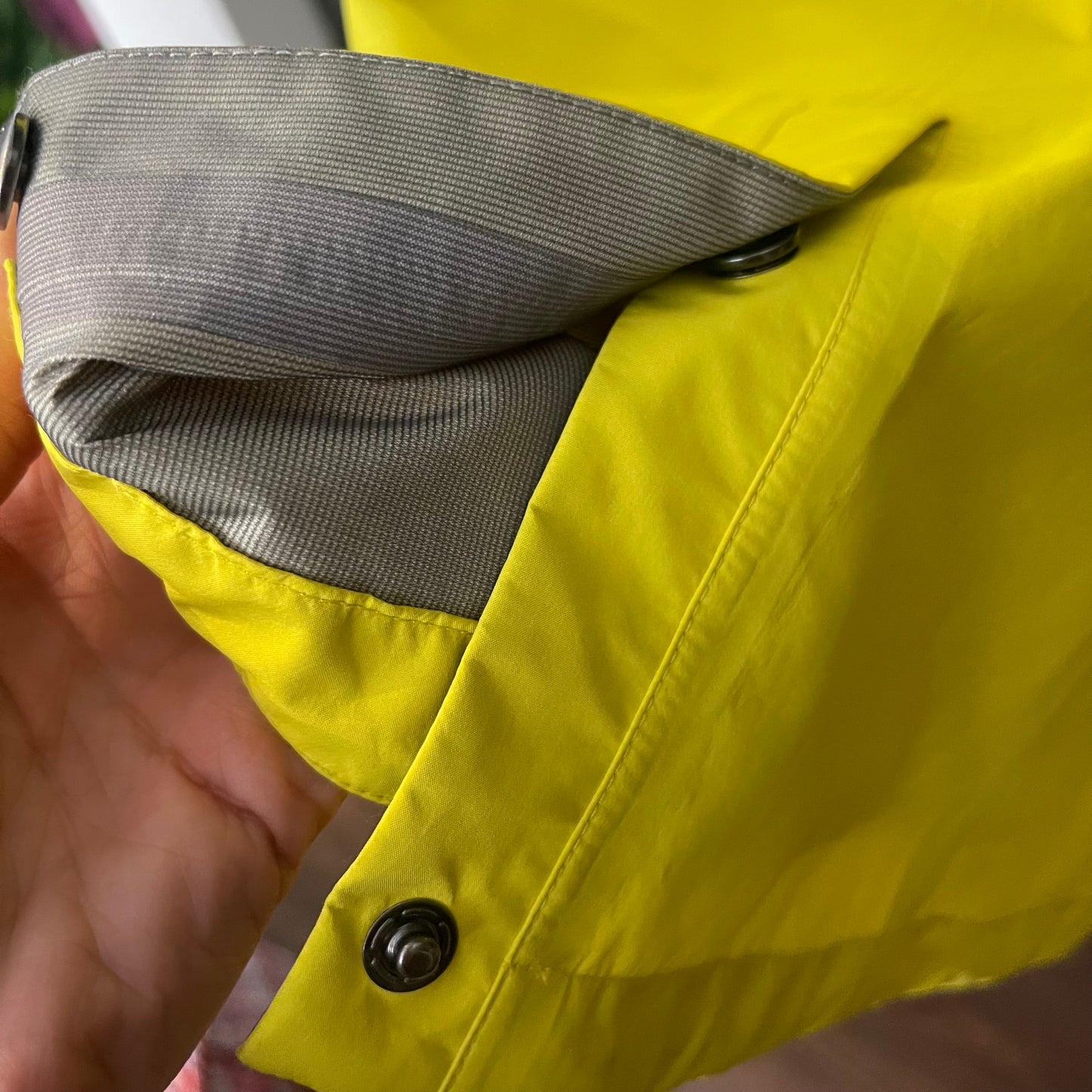 3-lagige Regen Parka von Bergans (Größe XS) Hardshell gelb