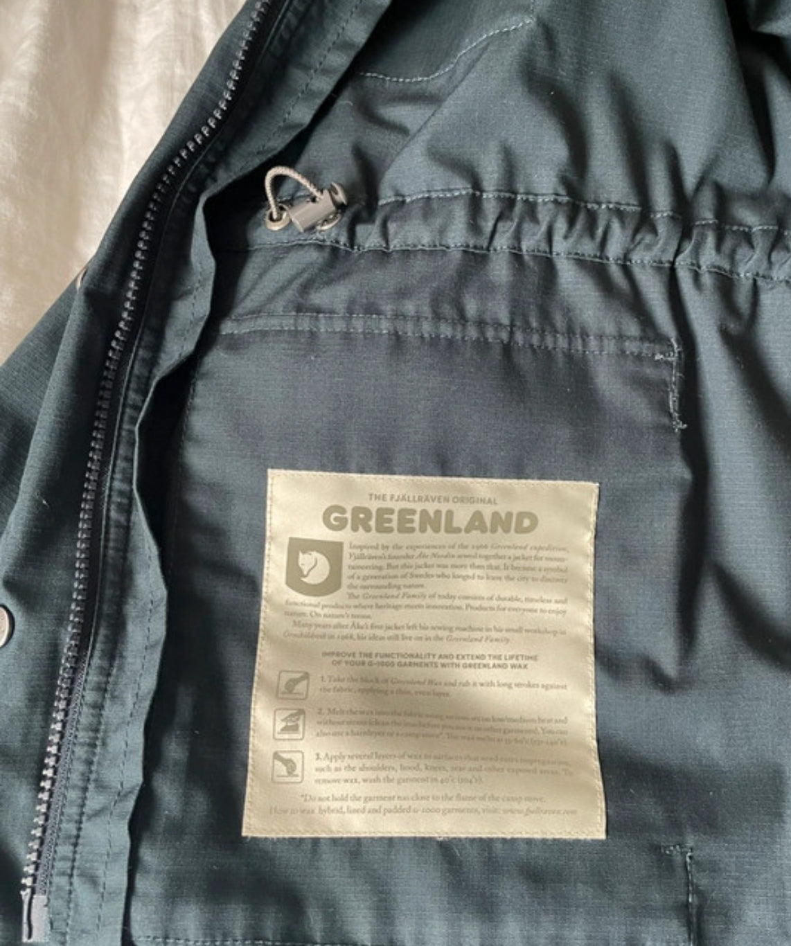 Fjällräven Jacke G-100 (M Damen) Greenland Light Parka dunkelblau