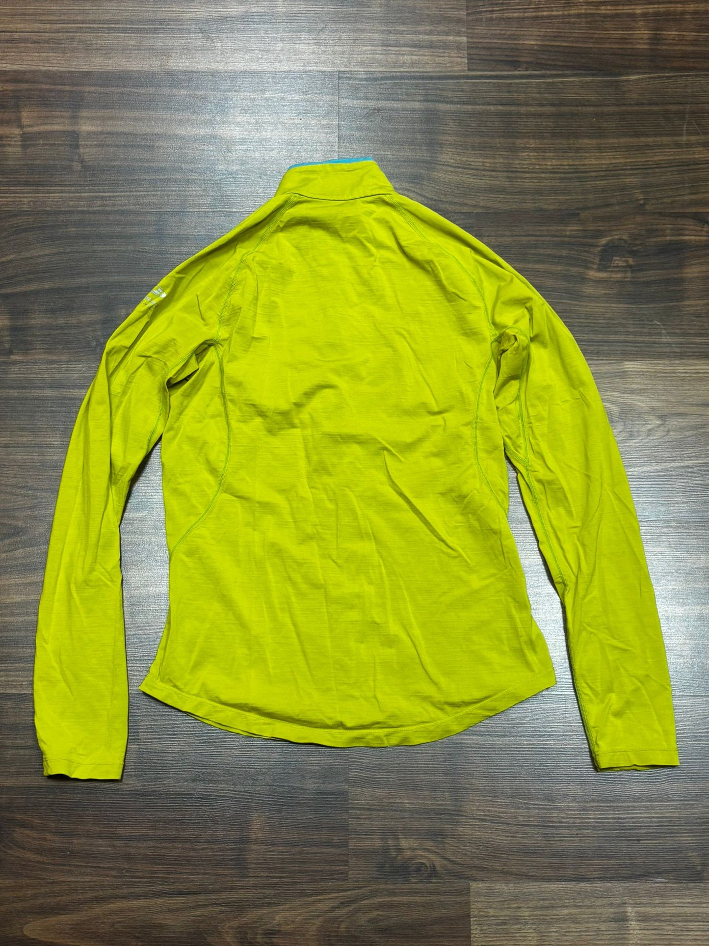 Merino Zip Longsleeve von Icebreaker 200 (L Damen) gelb