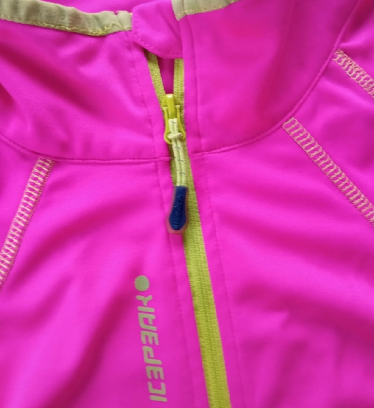 Thermo Longsleeve von Icepeak (L) Zipper Funktionsshirt pink