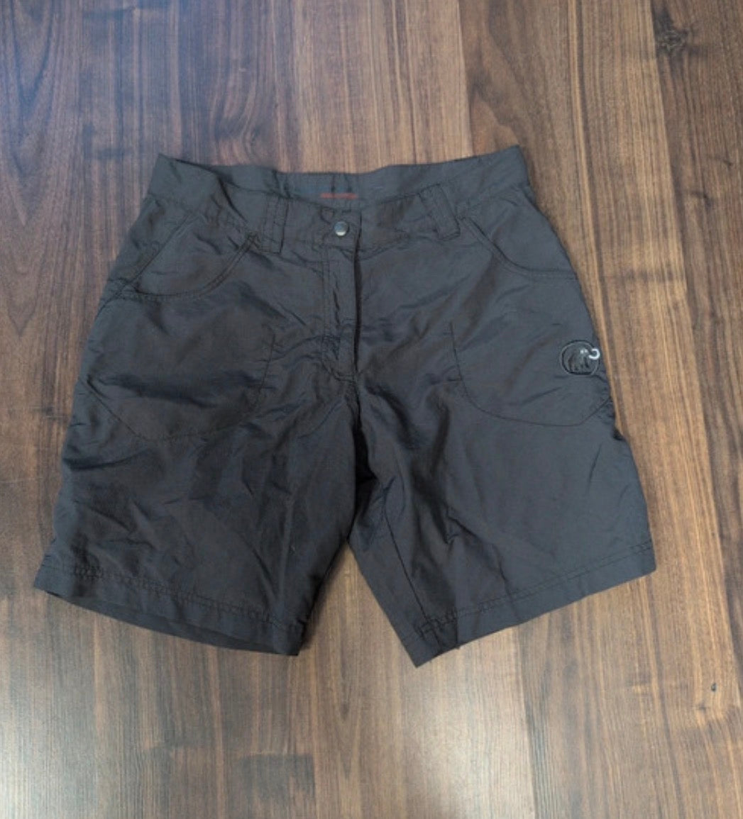 Shorts Mammut (S Damen) Kurze Hose Anthrazit grau